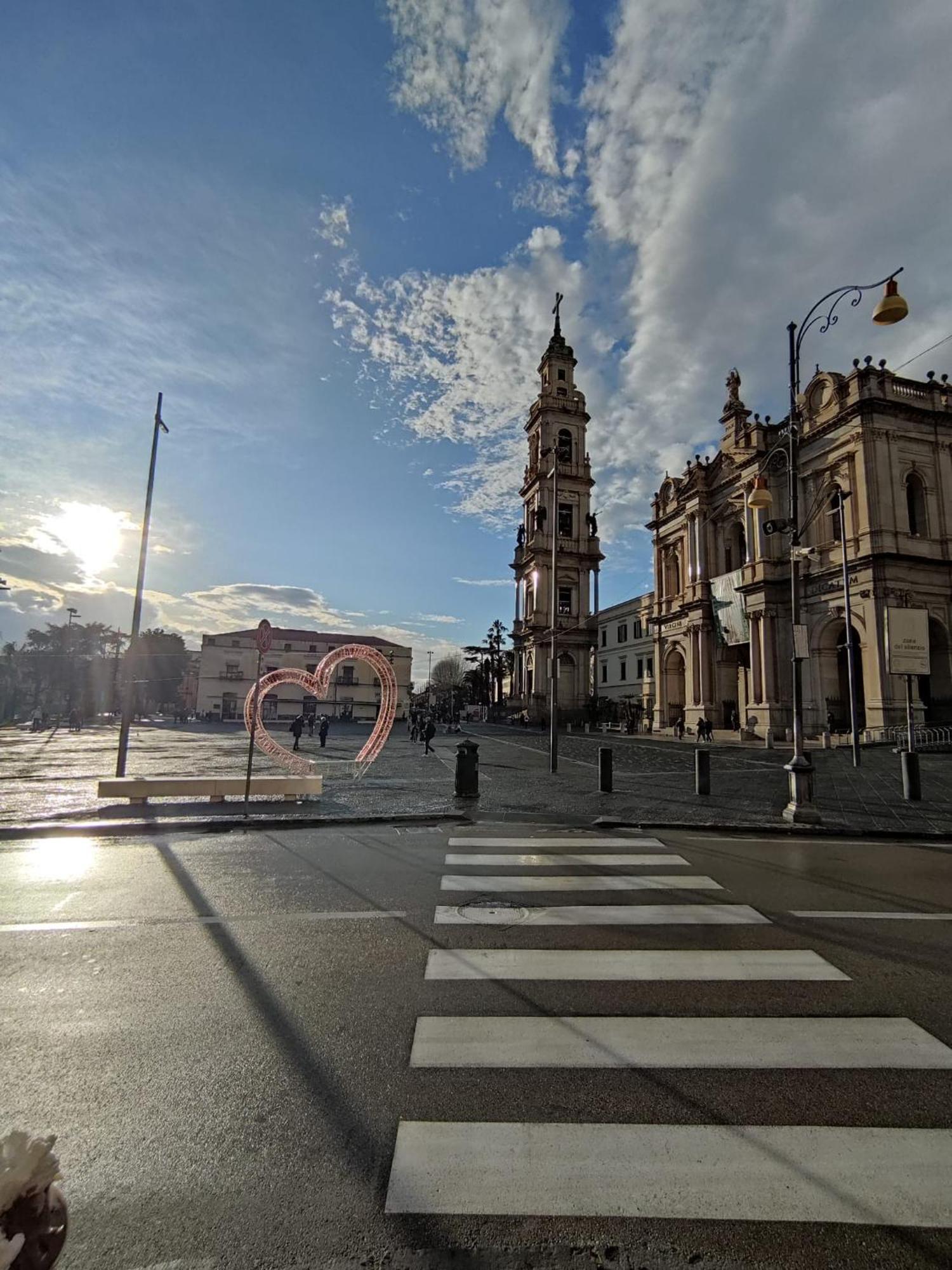 Il Cortile Panzió Pompeji Kültér fotó